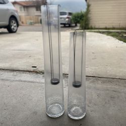 Glass Candle Holders 