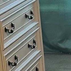 White Tall Chest of Drawers
