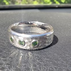 10k Emerald Gold Ring