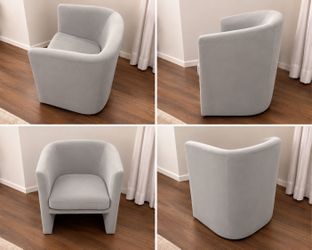 Light grey lounger chair HARDLY USED
