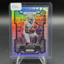 2023 Panini Prizm Pandora Prizm #178 Josh Jacobs #/400