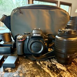 Nikon D5100 Camera Bundle with Two lenses and Accessories
