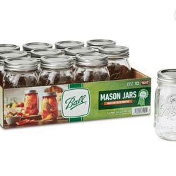 Mason Jars 12 Pack