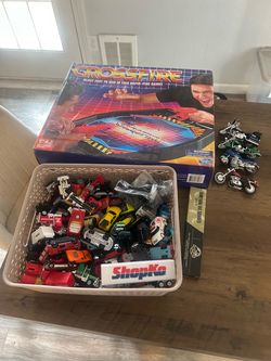 Hot wheels and crossfire kids toys