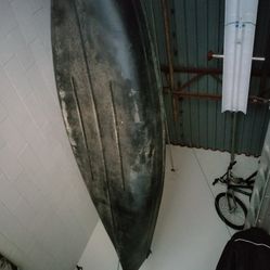 Canoe And 2 Outboard Motors