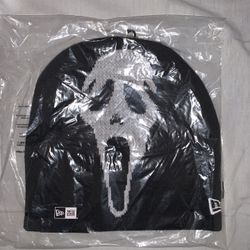Supreme New Era Ghostface Beanie Black