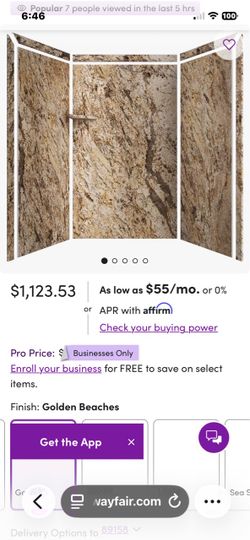 Flexstone 3 wall shower rebuild