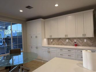Kitchen cabinets