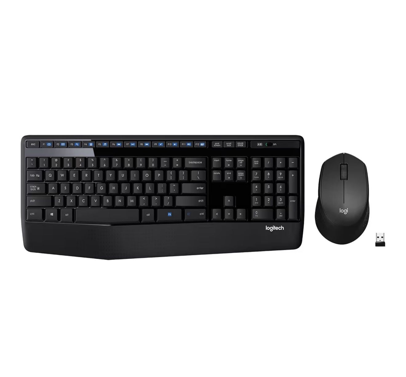 Logitech MK345 Wireless Keyboard + Mouse Combo – Brand New (PC/Laptop, Black)
