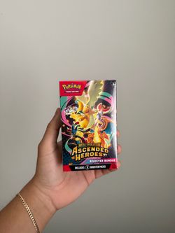 Ascended heroes booster bundle