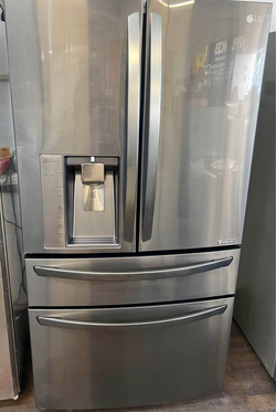 LG 4-Door Refrigerator Stainless Steel FrenchDoor
