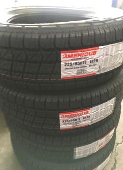 SUV TIRES 17”