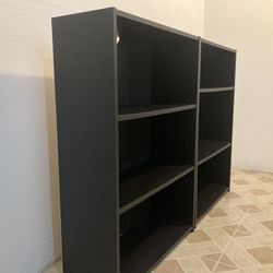2 3ft Bookshelves 