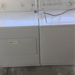 Kenmore washer and dryer large tubs