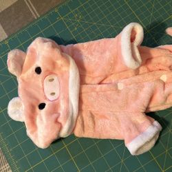 Adorable Piggy Costume For Dog, Small Animal, Pig Pink, Halloween