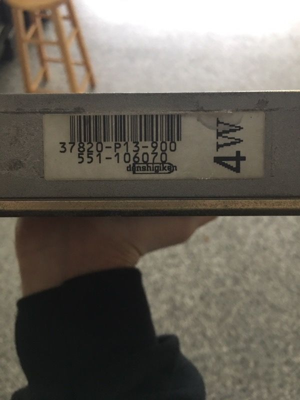 Honda P13 ECU