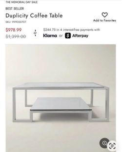 Duplicity Coffee Table