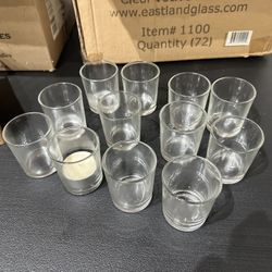 Clear Votive Holders (qty. 72)