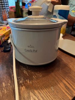 White Crock pot