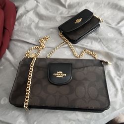 Coach Women's Signature Canvas Crossbody Bag