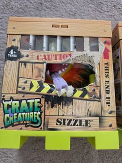 Crate Creatures Sizzle Interactive Monster Toy