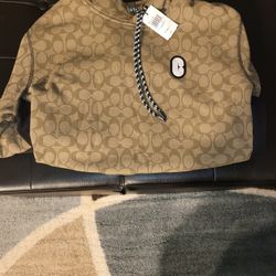 Mens Coach Hoodie. Size Large. Brand New Retail $298. Give Me $200