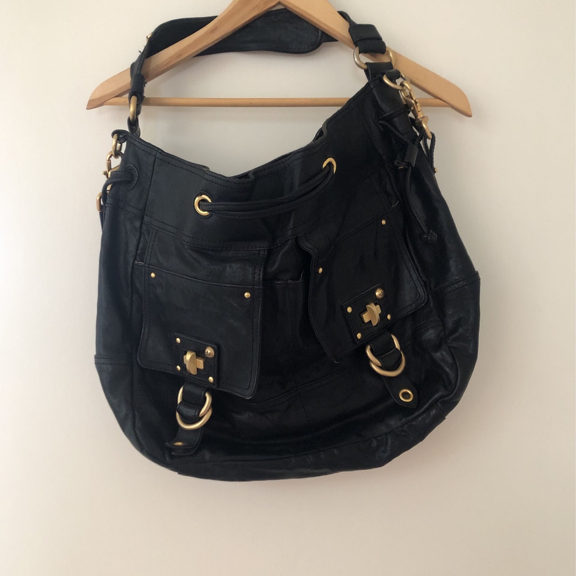 Moto Leather Bag Hobo Shoulder 
