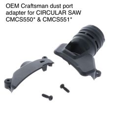 OEM Dust Port Adapter For Circular Saw Craftsman Models