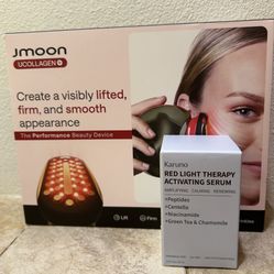 JMOON by Ulike UCollagen+ Microcurrent + LED Light Therapy Device