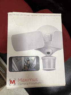 Flood Light And Smart Surveillance Cameras 