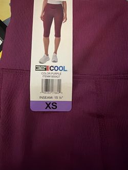 32 Degrees Cool Women's Bike Shorts XS Purple