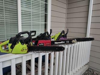 Project chain saws