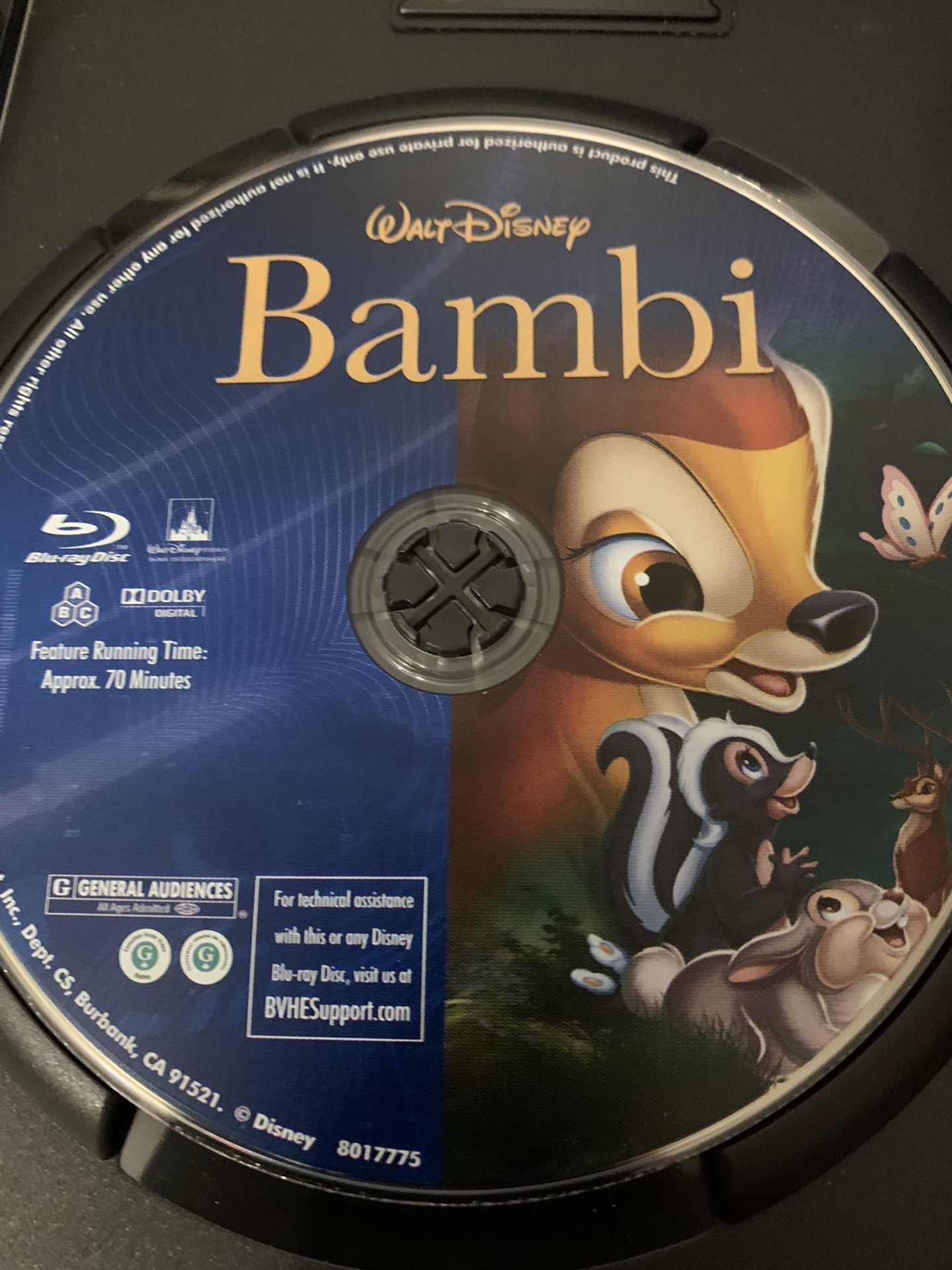 Disney’s BAMBI Diamond Edition (Blu-Ray + DVD)