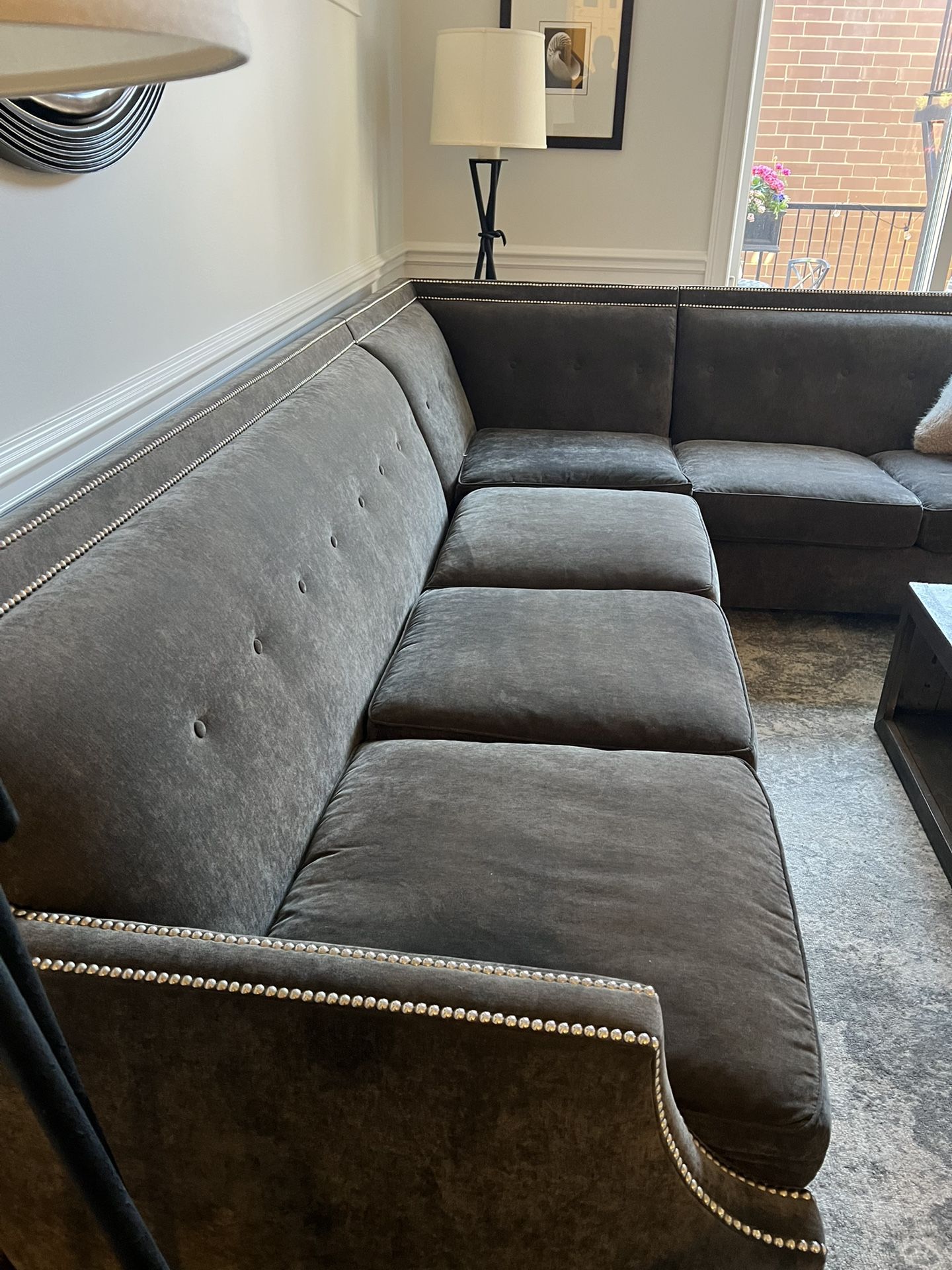 Bernhardt Sectional Couch