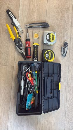 Box of used tools