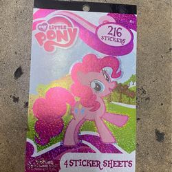 My Little Pony sticker book