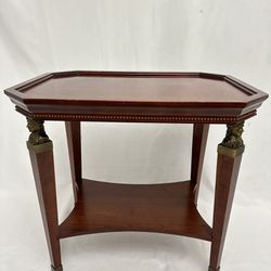 NEOCLASSICAL STYLE  Egyptian Revival Side Accent Table in EXCELLENT CONDITION!