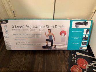 3 level adjustable step deck