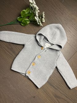 Little Planet by Carter's Baby Knit Hooded Cardigan