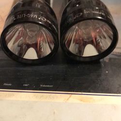 2 MAG LIGHT Flashlights 3 D