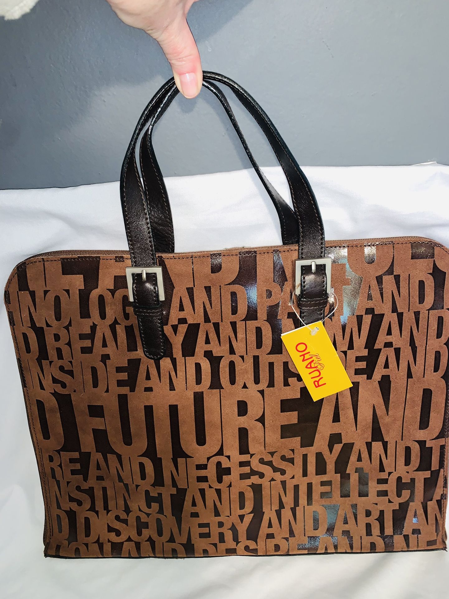 NWT European Leather Bag