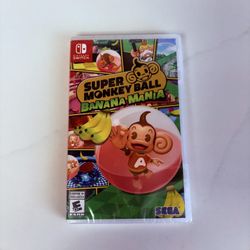 Nintendo Switch (Sealed) Super Monkey Ball Banana Mania