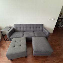 Blue Couch For Sale