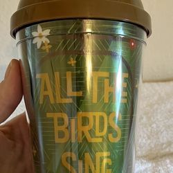 Disneyland Tiki Room Tumbler BNWT 