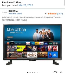 Insignia 32 inch smart tv