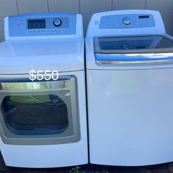 (Used normal wear) beautiful Kenmore Washer And LG Dryer (1 Year Warranty)