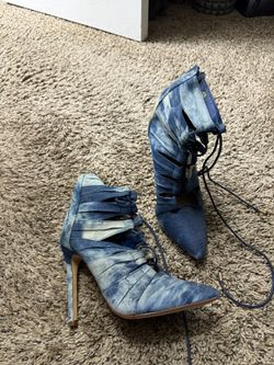 Denim Blue Boots