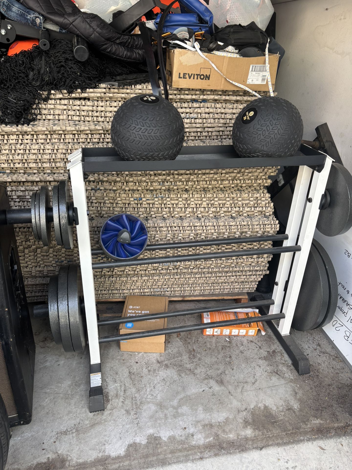 Workout Equipment Plates Exercise Balls 
