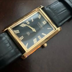 Seiko Gold and Black Men's 33mm New Old Stock Rare Vintage Mens Watch