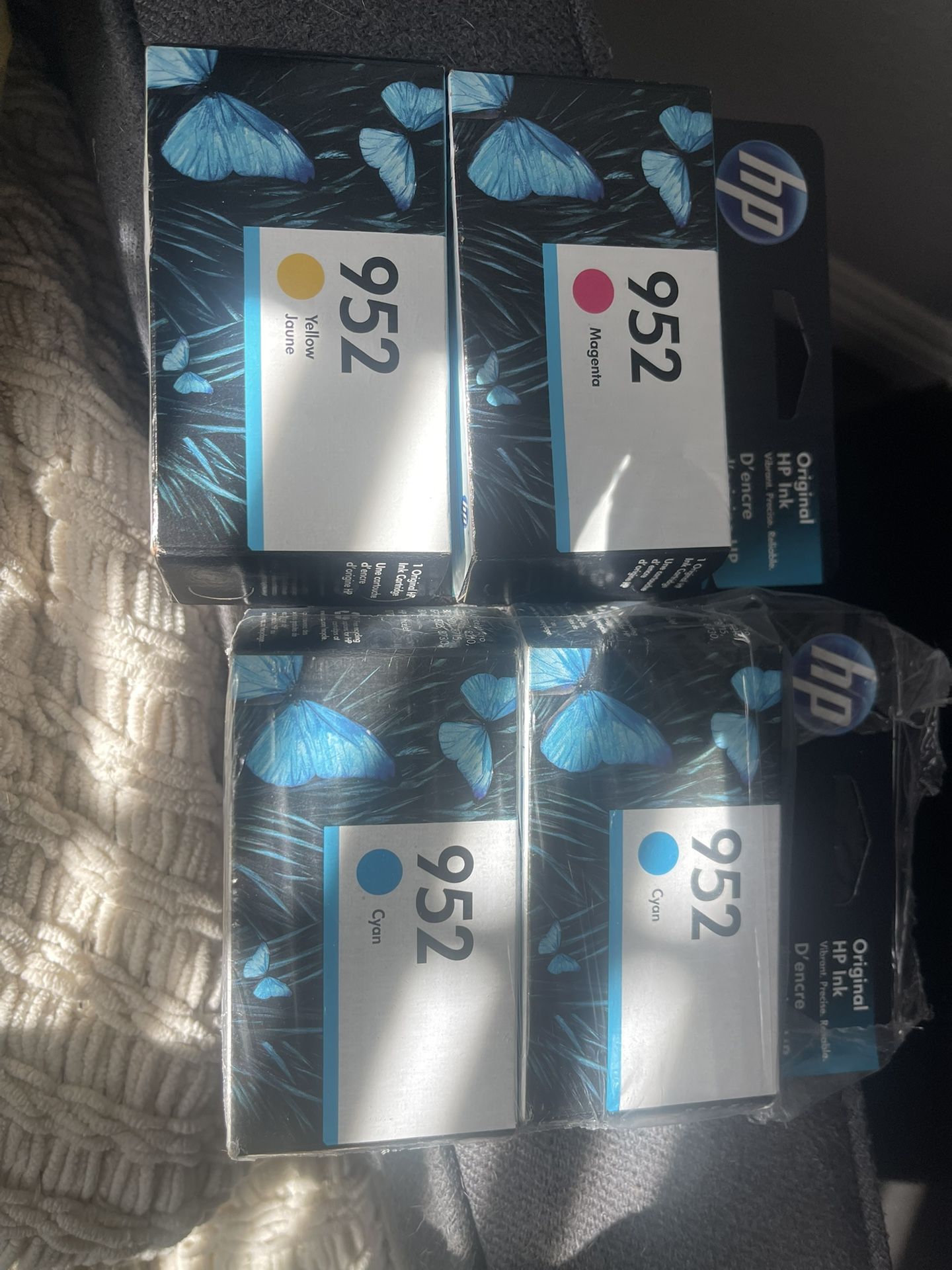 HP 952 Ink Colors (4)